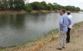 Governador vistoria obras para amenizar a seca: “É prioridade”