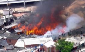 Favela de Paraisópolis é atingida por segundo incêndio em dez dias