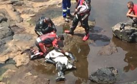 Motociclista morre após ao cair de ponte em Nazaré das Farinhas