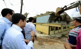 Escola em São Cristóvão é demolida; nova estrutura custará R$ 2,1 milhões