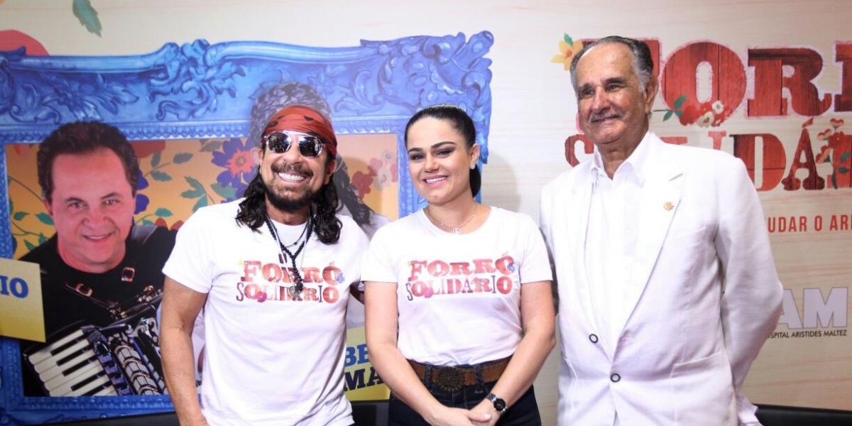 Forró Solidário tem shows de Flávio José e Bell Marques