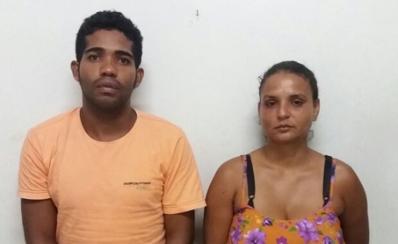 Maragojipe: casal suspeito de tráfico de drogas é preso