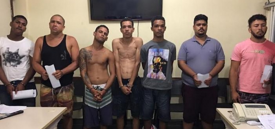 Feira de Santana: sete integrantes de quadrilha de roubo a carros são presos