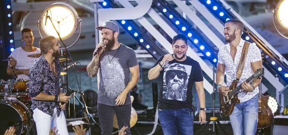 Jorge e Mateus participam de nova música do DVD de Rafa e Pipo; assista