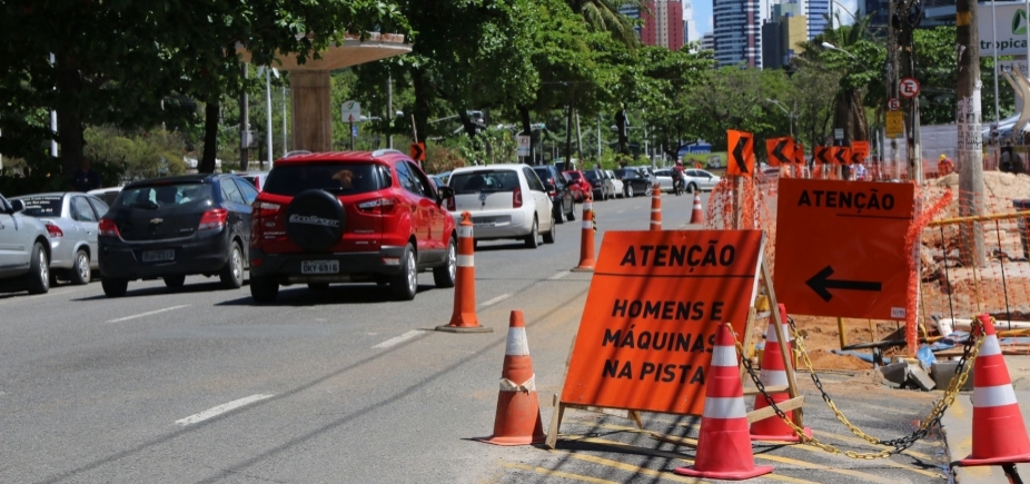 Obras na Av. ACM avançam e primeiro trecho será entregue em maio