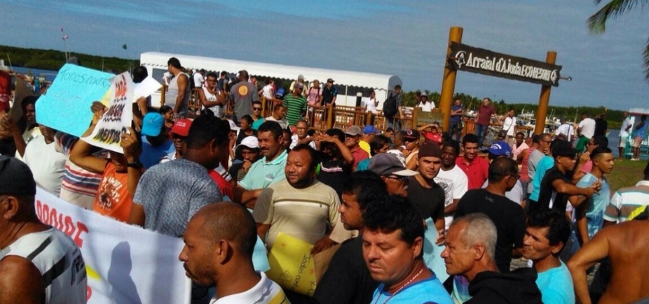 Porto Seguro: Pescadores protestam contra portaria que proíbe pesca de mais de 450 espécies