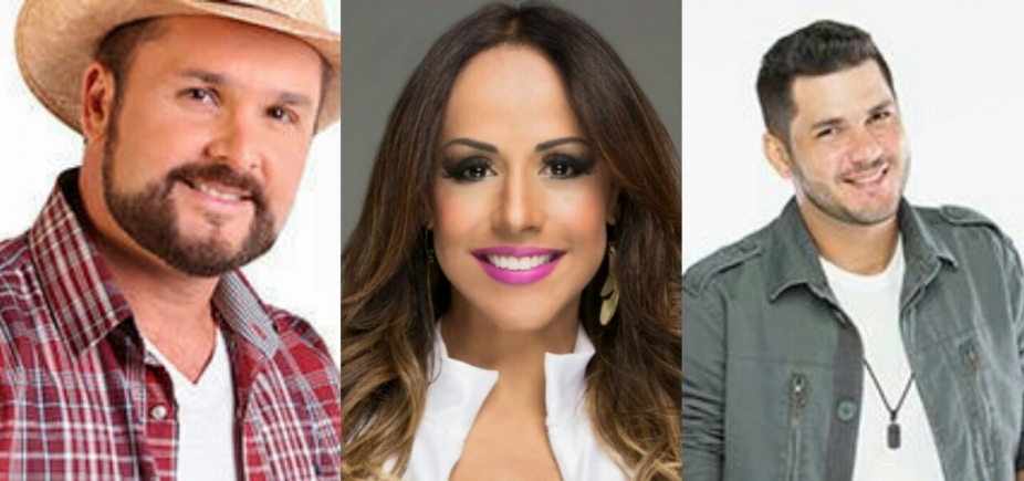 Carla Cristina e Norberto Curvello participam de show da Estakazero nesta sexta