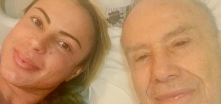 Mulher de Stênio Garcia grava vídeo em casa após coma: \'Emagreci 9kg\'