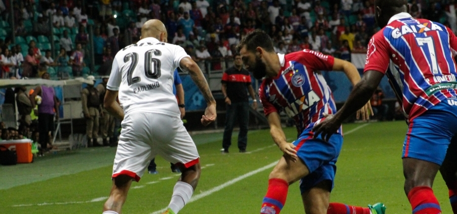 Bahia e Vitória empatam em 1 a 1 no primeiro jogo da final do Campeonato Baiano 2017