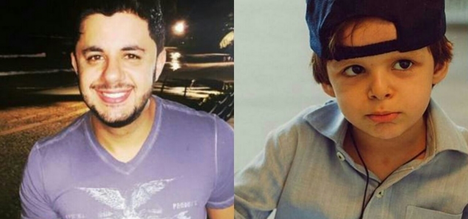 Fofo! Filho de Cristiano Araújo aparece cantando \'A mala é falsa\'; veja