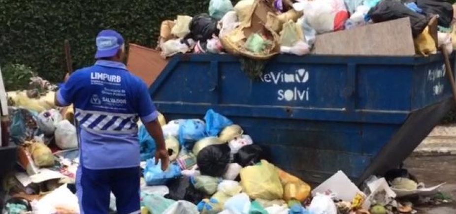 Lixeiras subterrâneas do Candeal estão sem funcionar e lixo se acumula no bairro