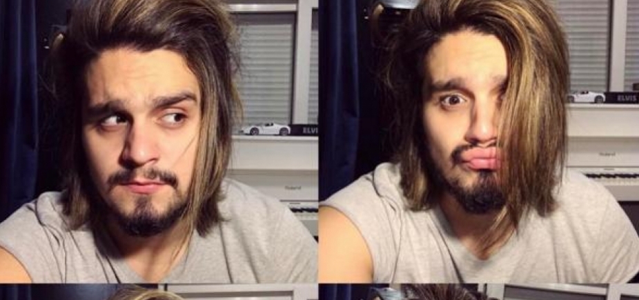 Com cabelo longo e loiro, Luan Santana recebe críticas na web: \'Tá muito feio\'
