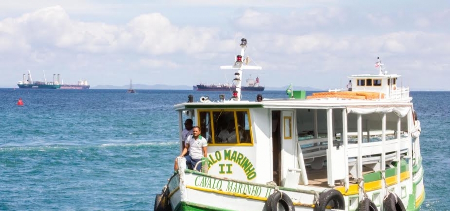 Parada por maré baixa, travessia Salvador-Mar Grande volta a operar às 11h30