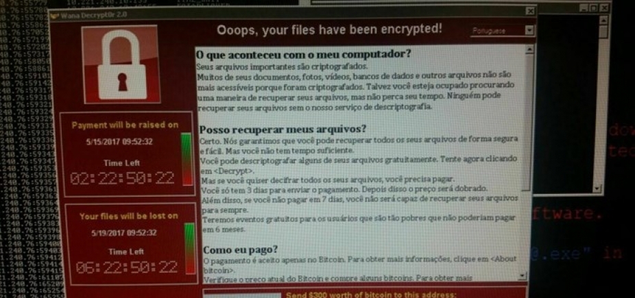 Ataque hacker em larga escala atinge empresas no mundo e afeta o Brasil