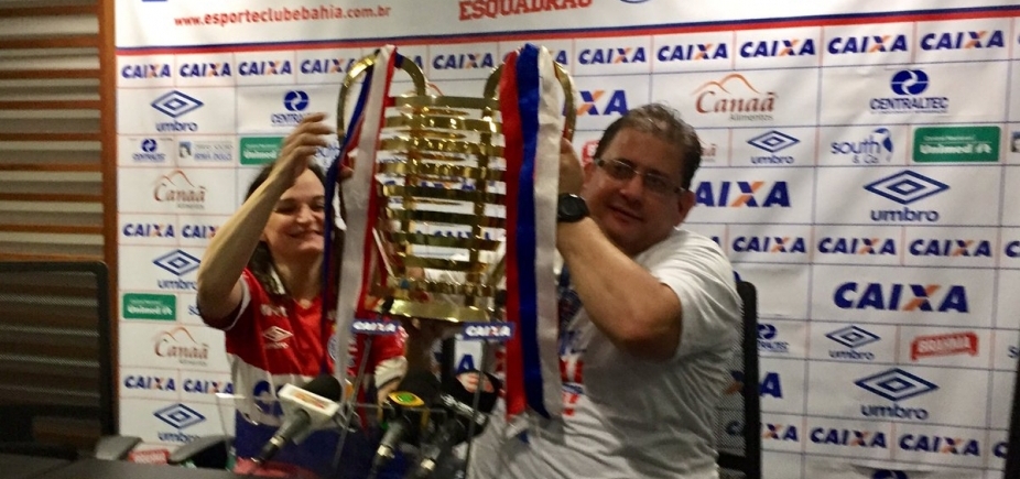 Guto comemora título da Copa do Nordeste: \'Indescritível\'