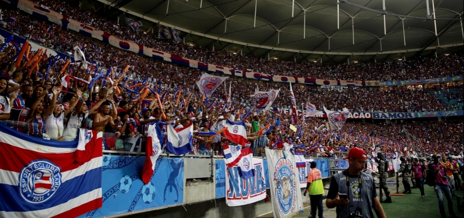 É Festa! Ouça o gol do título e a festa do Bahia na Fonte Nova