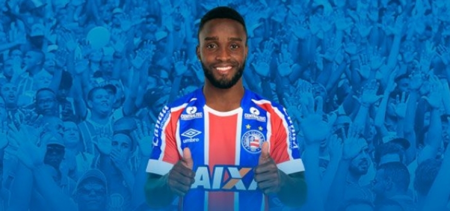 Bahia anuncia a contratação do atacante colombiano Mendoza