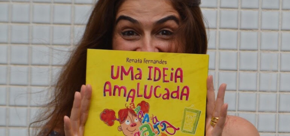Renata Fernandes lança seu quarto livro em Salvador: \'Uma Ideia Amalucada\'