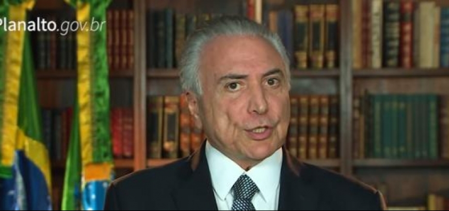 Em vídeo nas redes sociais, Temer diz que \'criminosos não sairão impunes\'