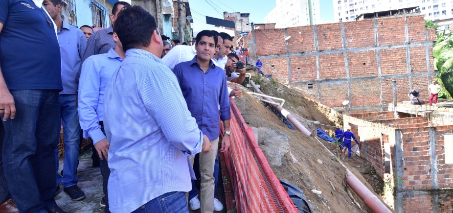 Prefeitura inicia obras em encosta no bairro de Sete de Abril