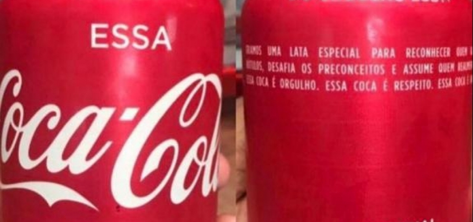 'Essa Coca é Fanta, e daí?': Campanha da Coca-Cola estampa latinha contra homofobia; veja