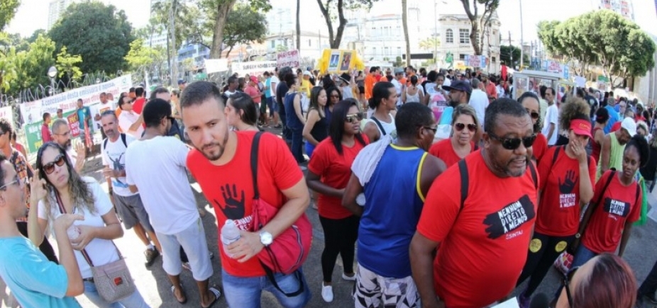 Após ato na Av. ACM, manifestantes farão novo protesto às 15h no Campo Grande