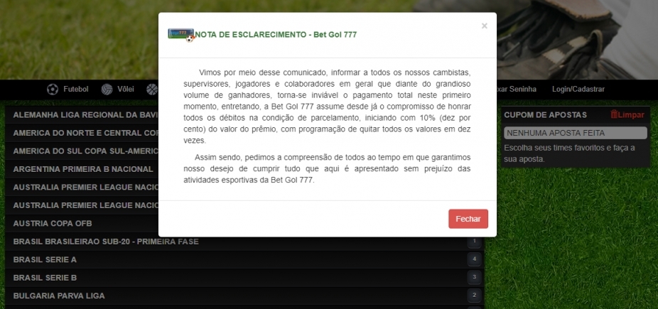 Bet Gol Apostas Online • Por que NÃO apostar na Bet Gol?