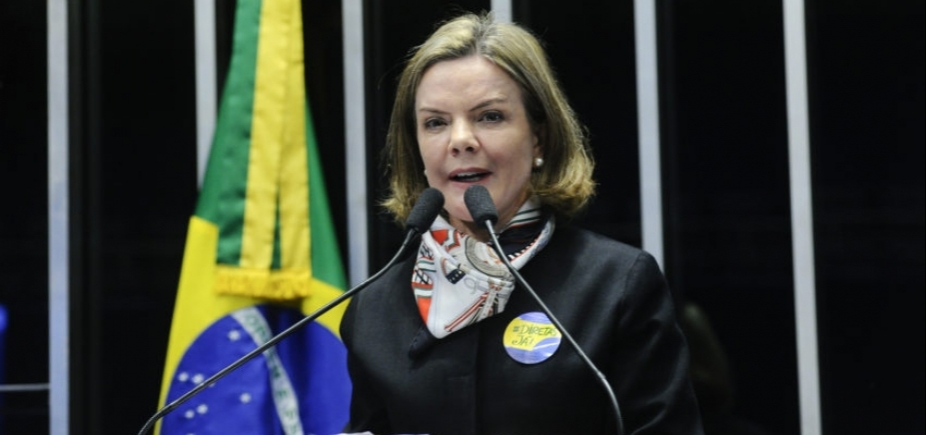 Gleisi Hoffmann diz acreditar na absolvição de Lula: \'Processo parecido com o de Vaccari\'