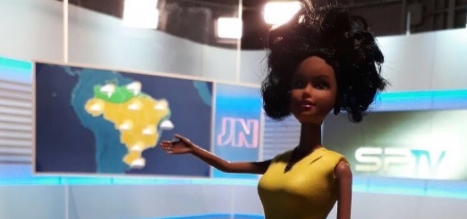 Maju Coutinho ganha Barbie inspirada em seu visual: \"\"Combinando\"\"
