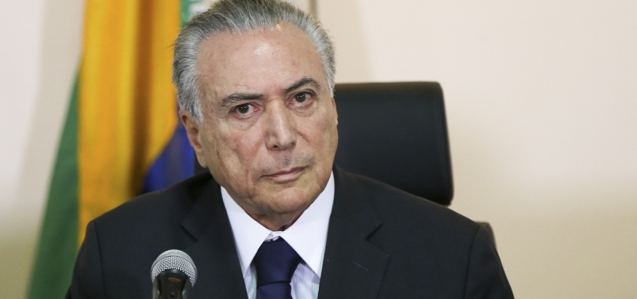 Temer viaja para o Rio de Janeiro para participar de reunião sobre segurança pública