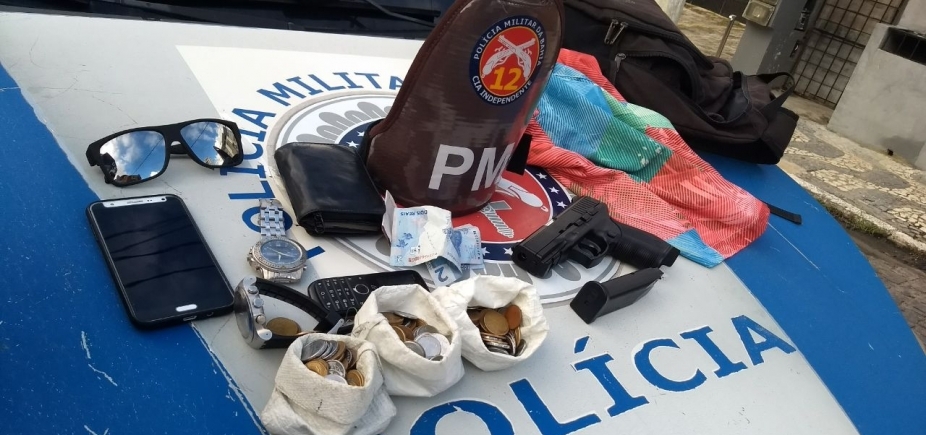 Homem acusado de assalto a ônibus é preso pela segunda vez em três dias