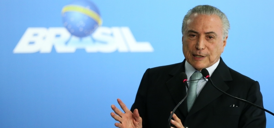 Temer diz que grau de investimento no Brasil será recuperado em breve