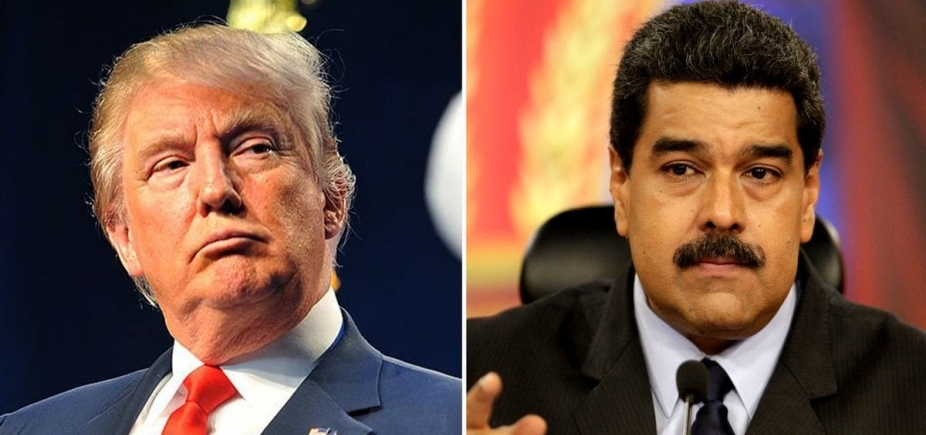 Trump diz que considera opção militar na Venezuela contra Maduro