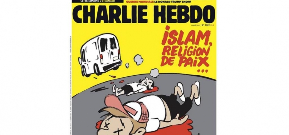 Dois anos após massacre na França, jornal Charlie Hebdo publica capa com referência ao Islã