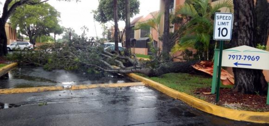 Primeiras chuvas associadas ao Furacão Irma são registradas em Miami