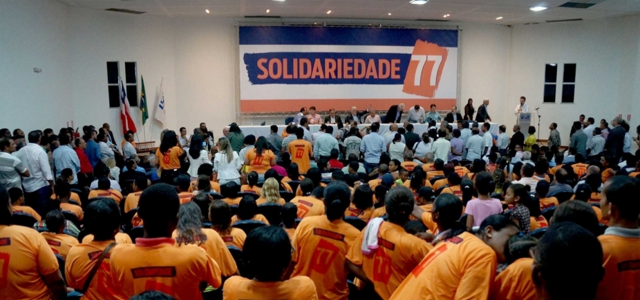 Solidariedade realiza convenção estadual na noite desta sexta-feira