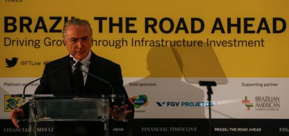 Em Nova York, Temer diz que Brasil é um destino seguro para negócios