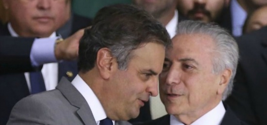 Aécio ligou para Temer e agradeceu apoio em votação, diz blog