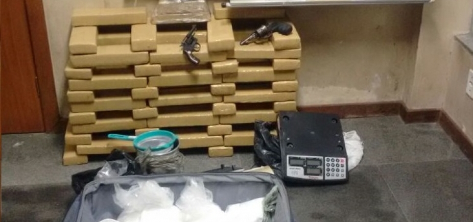 Operação da SSP prende seis suspeitos e apreende 67 kg de drogas em Feira de Santana