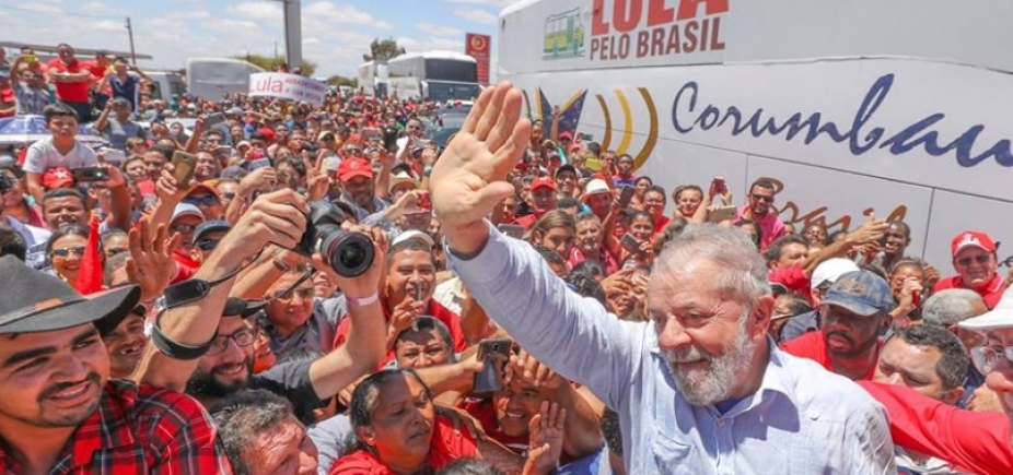 PT vai lançar "vaquinha online" para custear caravanas de Lula pelo Brasil
