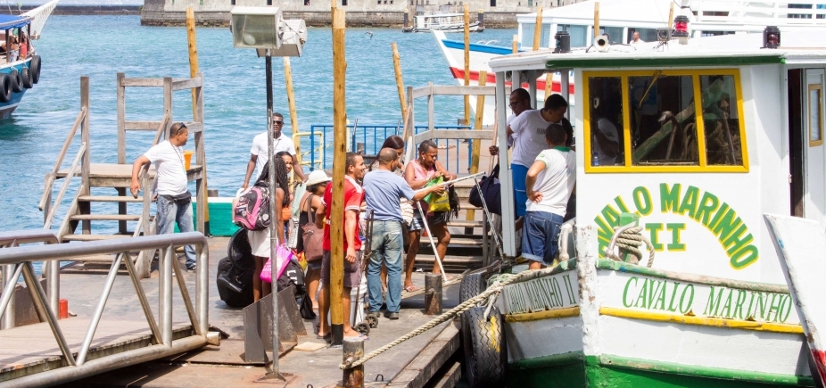 Travessia Salvador-Mar Grande faz parada de 2h por causa da maré baixa
