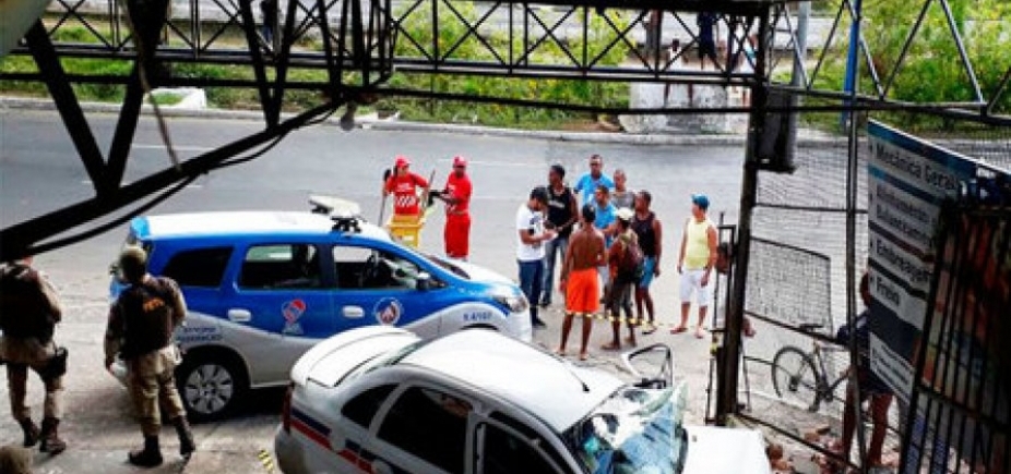 Taxista perde o controle, bate em muro de oficina e morre na av. Vasco da Gama