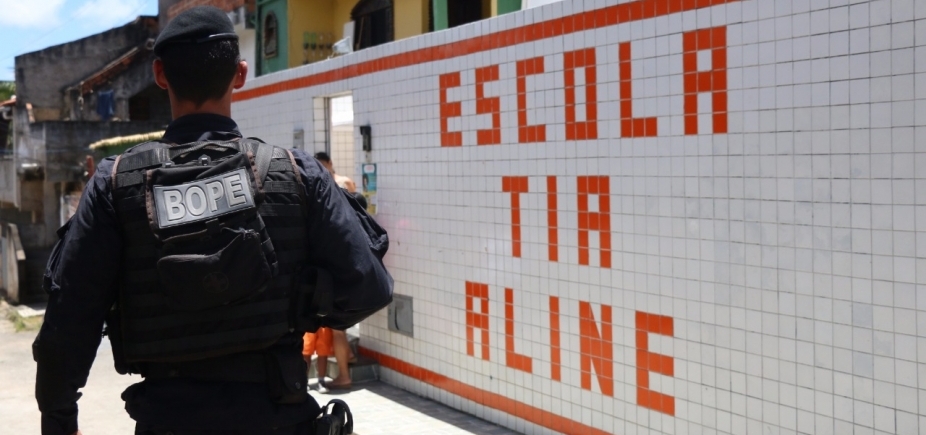 Suspeita de bomba em escola de Fazenda Grande III é descartada pelo Bope: "Apenas uma bolsa vazia"