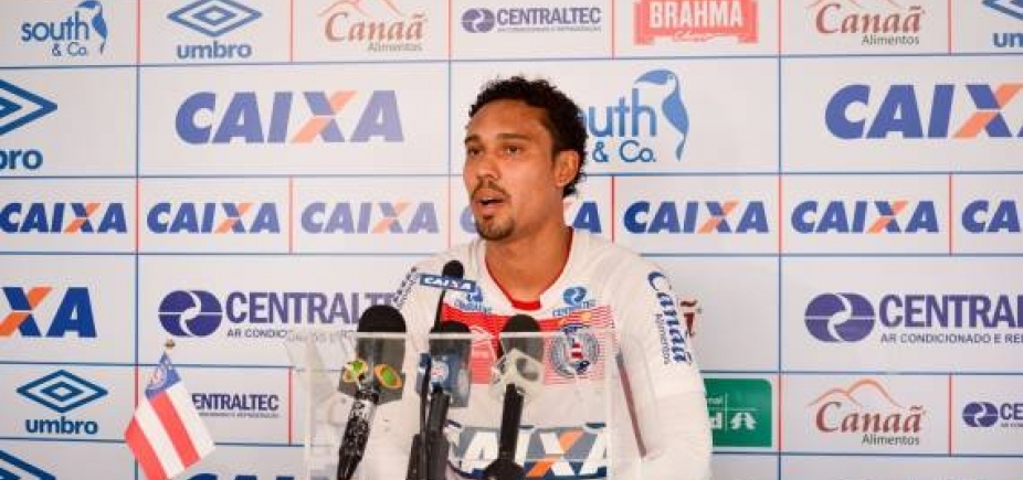 Edigar Junio quer que Bahia tenha \"pé no chão\" contra o Fluminense