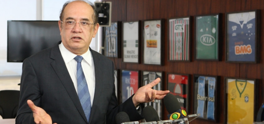 Questionado sobre briga com Barroso, Gilmar se esquiva: "Não vou emitir juízo"