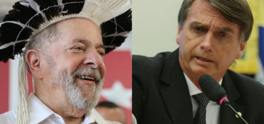Pesquisa do Ibope mostra Lula e Bolsonaro no segundo turno em 2018