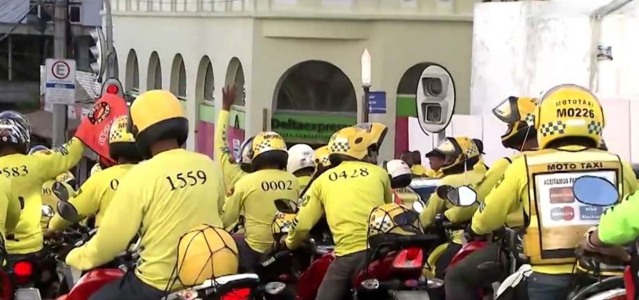 Credenciamento para mototaxistas termina nesta terça