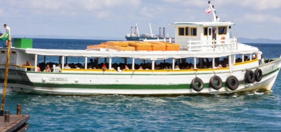 Com maré baixa, travessia Salvador-Mar Grande é suspensa até às 11h30