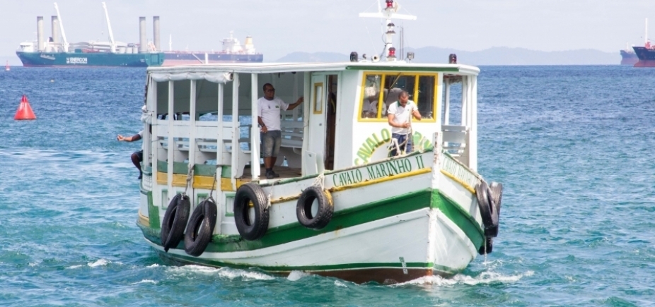 Parada por maré baixa, travessia Salvador-Mar Grande deve voltar a operar às 12h