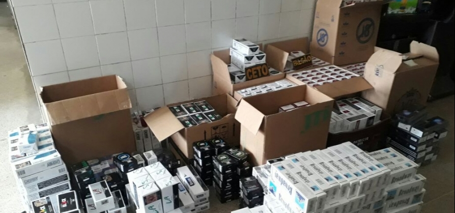 Carga com mais de 11 mil maços de cigarro roubados é apreendida